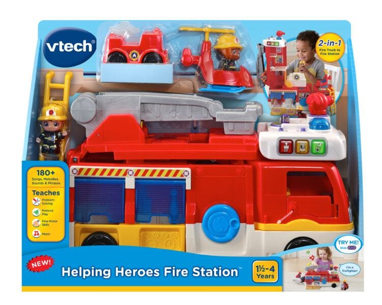 VTech Helping Heroes Fire Station 2020 hottest kids toys holiday gifts