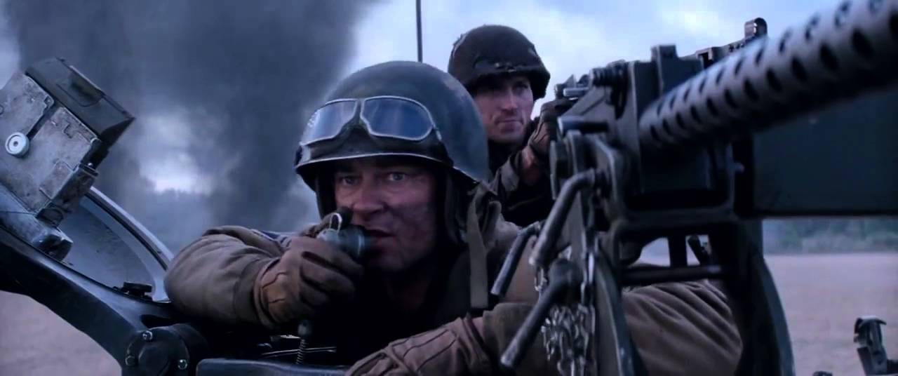 The best scenes from the war movie 'Fury,' starring Brad Pitt