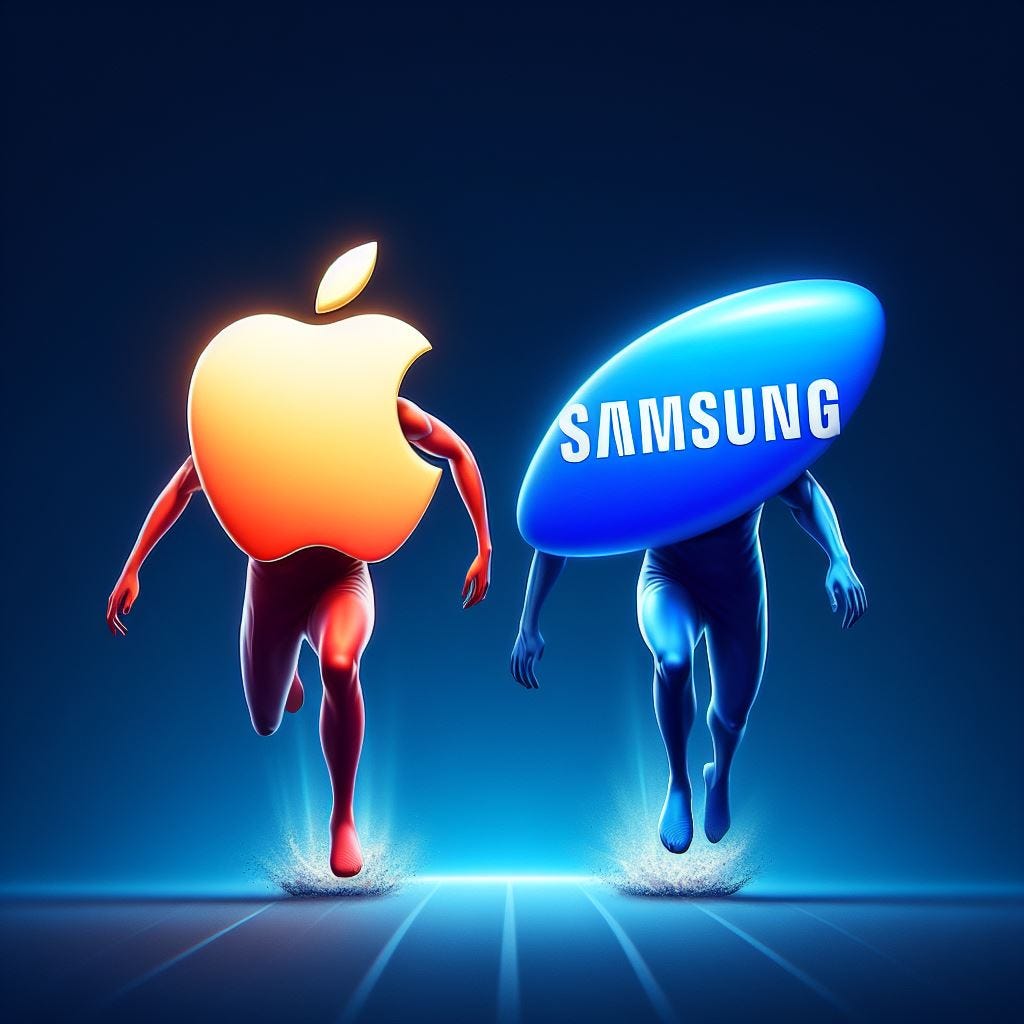 Apple has claimed the title of the world's largest seller of smartphones, beating Samsung for the first time since 2010. 