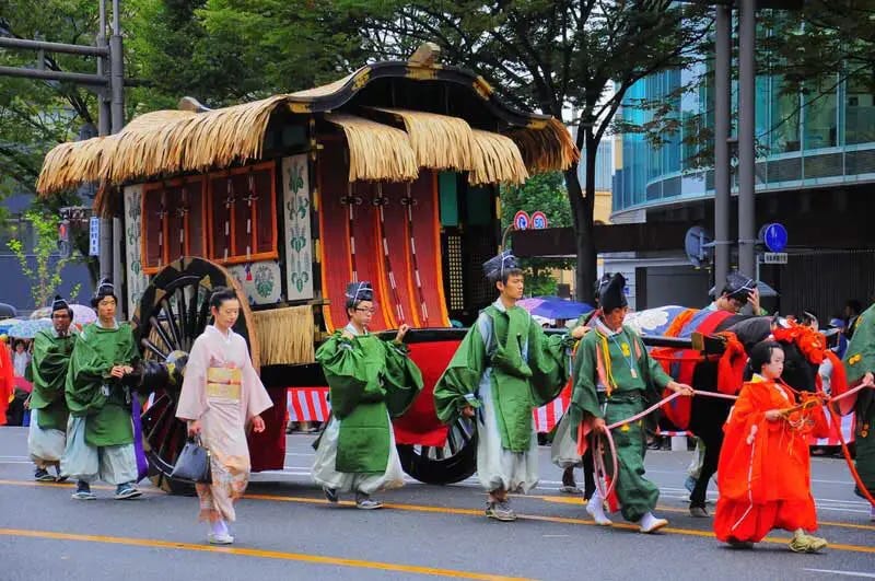 Carroza del Jidai Matsuri