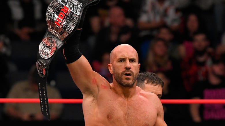 ROH Champion Claudio Castagnoli holds title high