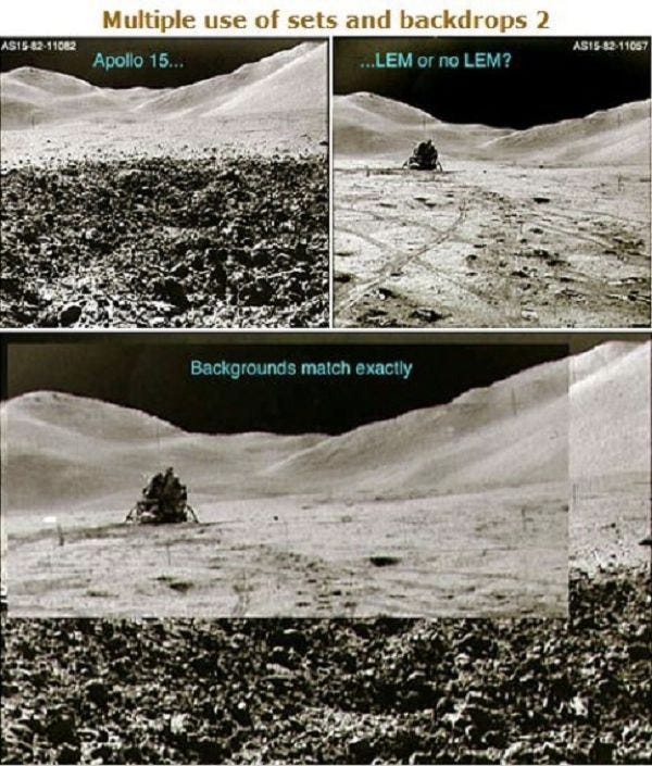 The Duplicate Backdrop - 10 Reasons Why the Moon Landings Could Have ...
