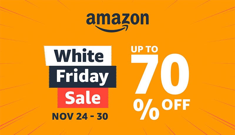 Amazon.ae all set to launch its White Friday Sale 2020 on November 24th -  TECHx Media