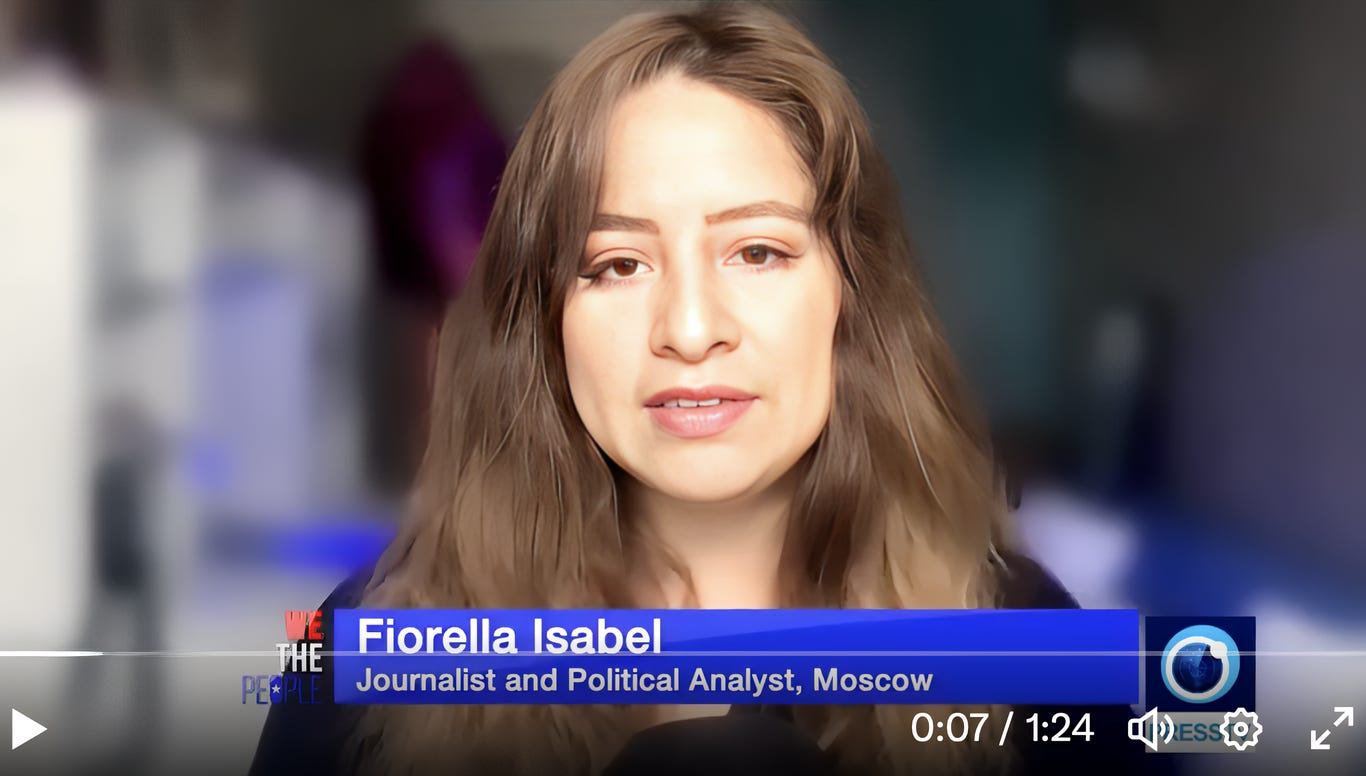 Fiorella Isabel on PressTV 