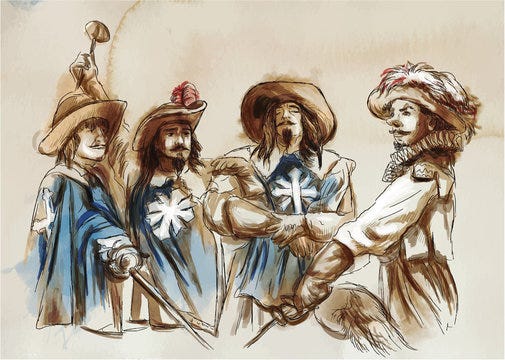 Three Musketeers Images – Browse 493 Stock Photos, Vectors ...