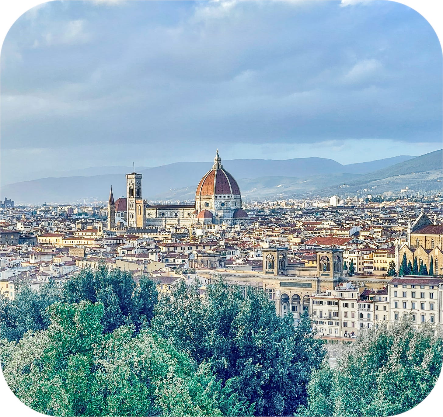 View of Florence from the Piazza Michelangelo