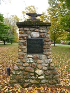 Monument to Elihu Burritt in New Marlboro, Mass. (author's photo)