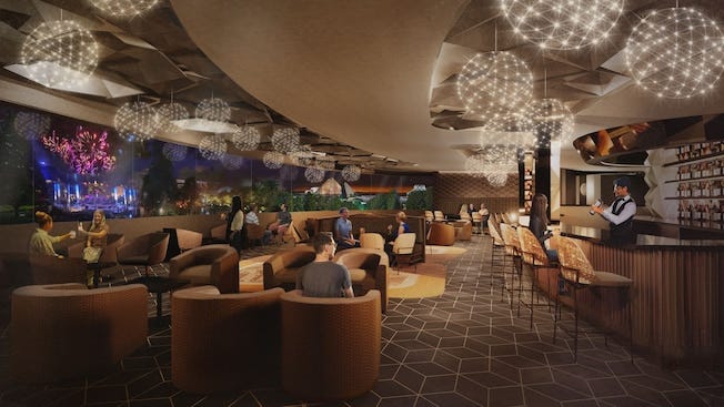 Epcot GEO-82 Lounge Walt Disney World