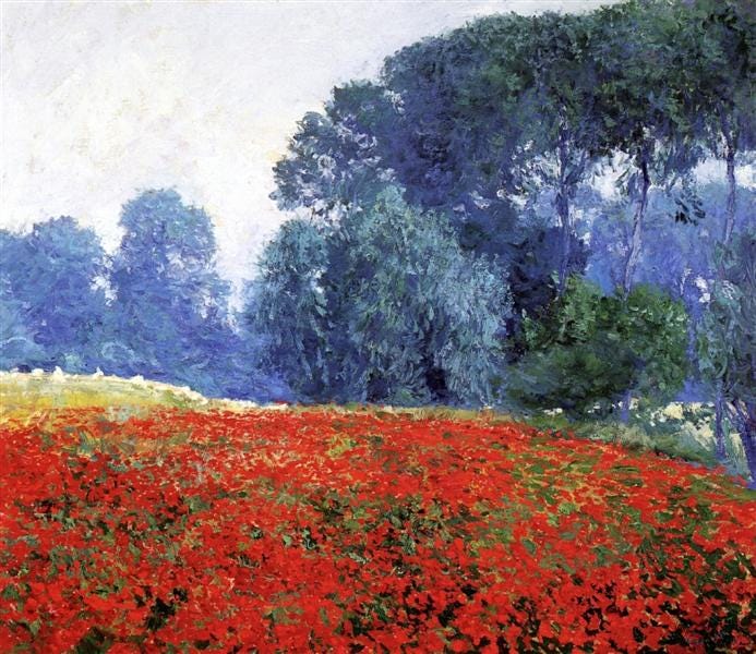 Poppy Field, 1910 - Guy Rose