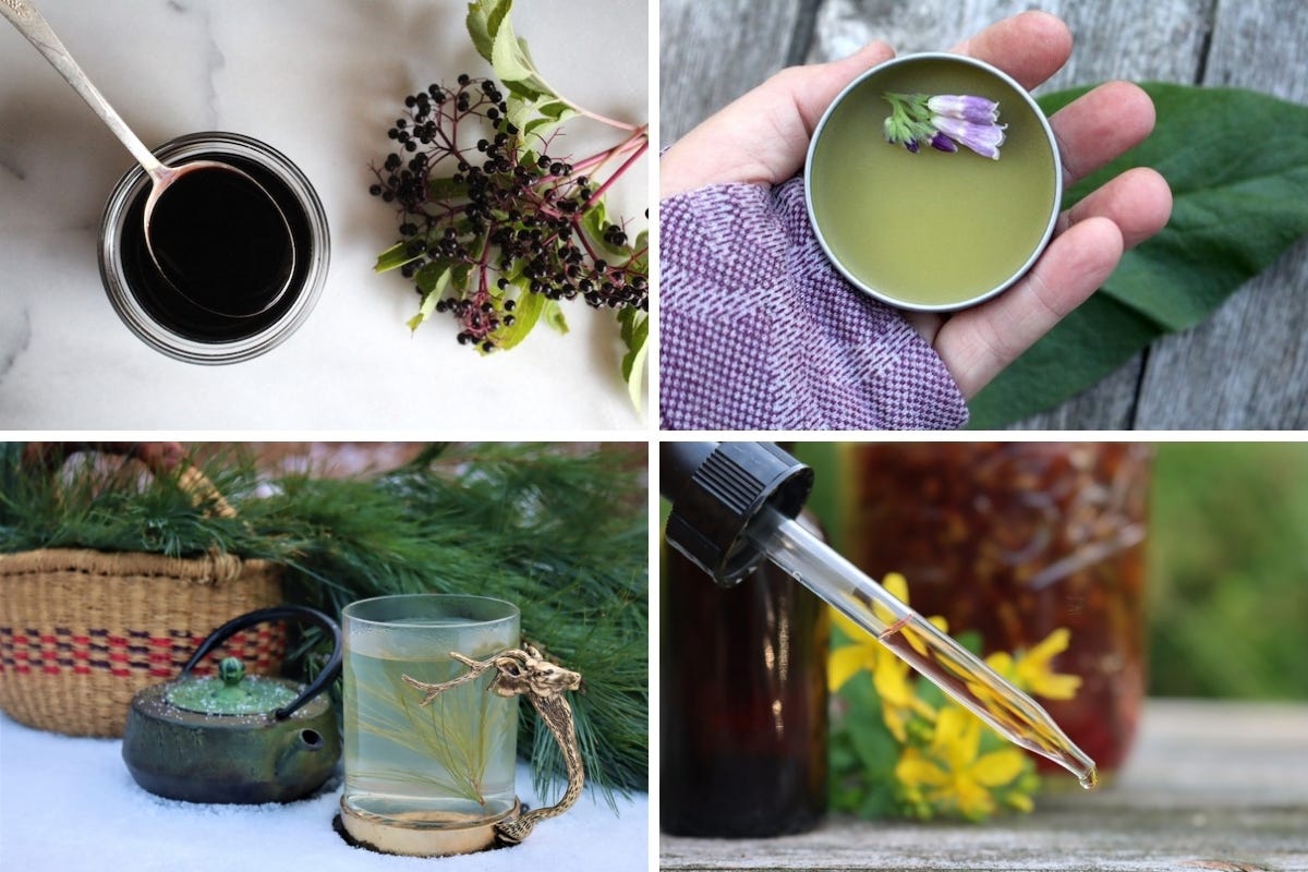 Types of Herbal Preparations