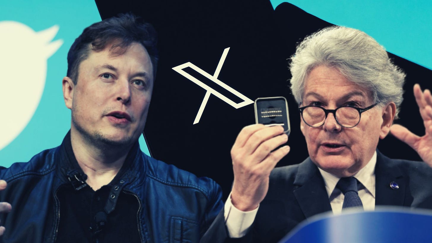 EU threatens to block X, Elon Musk demands EU to provide concrete examples  of alleged 'disinformation'