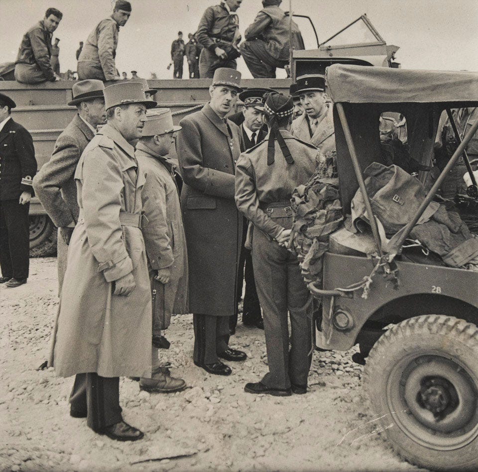 General de Gaulle lands in France, 14 June 1944 | Online Collection |  National Army Museum, London