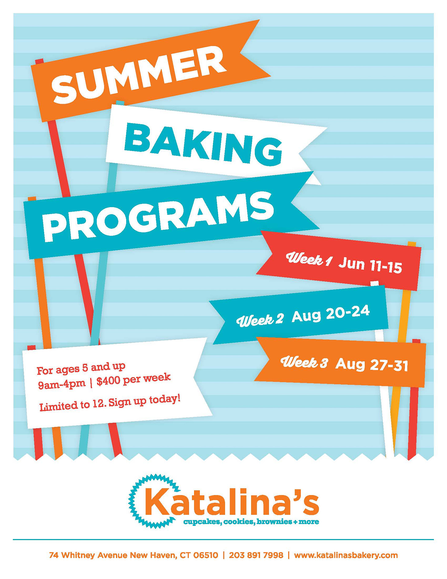 Katalina's Summer Baking Programs | Week 2 - The Shops at Yale