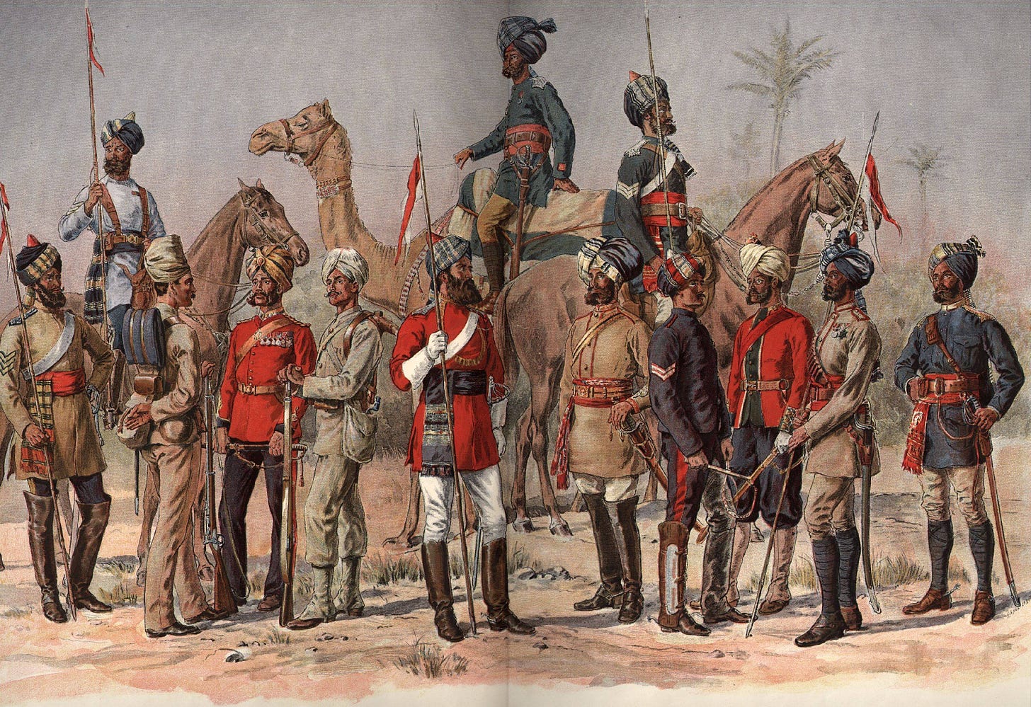 Troops of the East India Company