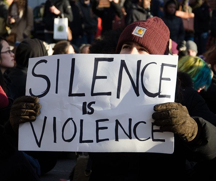 File:Silence is violence (15394765154).jpg