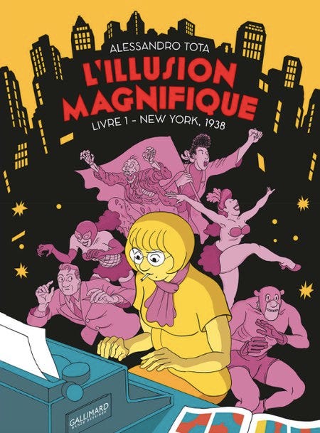 Couverture de la BD L'Illusion Magnifique Couverture de la BD L'Illusion Magnifique