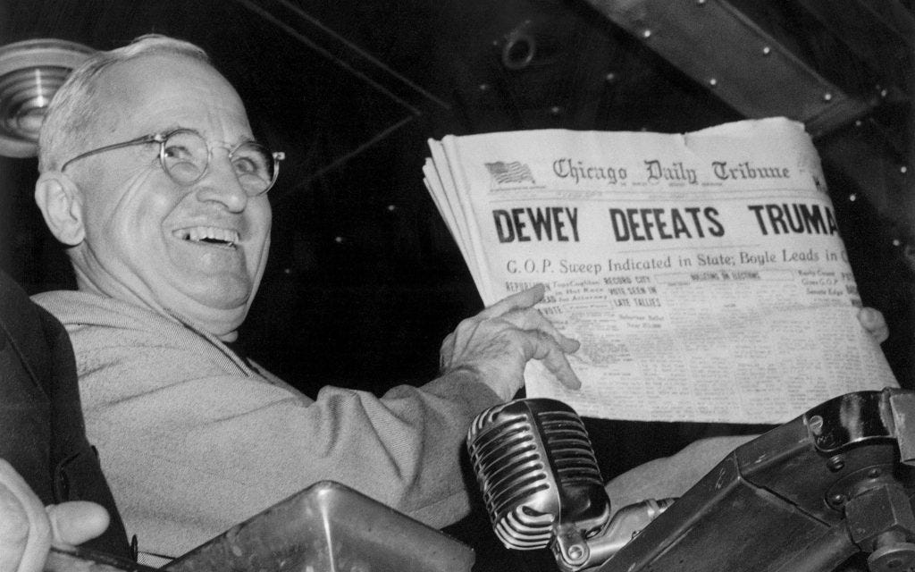 Today in History: Truman defeats Dewey – Chicago Tribune