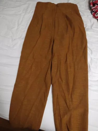 ROSETTA GETTY Wide Leg Pants Size 4 Inseam 23 Total Length 38 - Picture 1 of 7