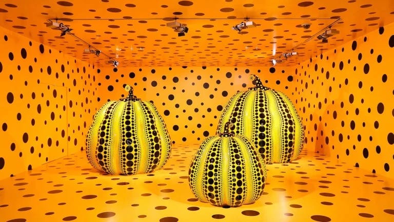 Las calabazas lunares de Yayoi Kusama - El ojo del arte