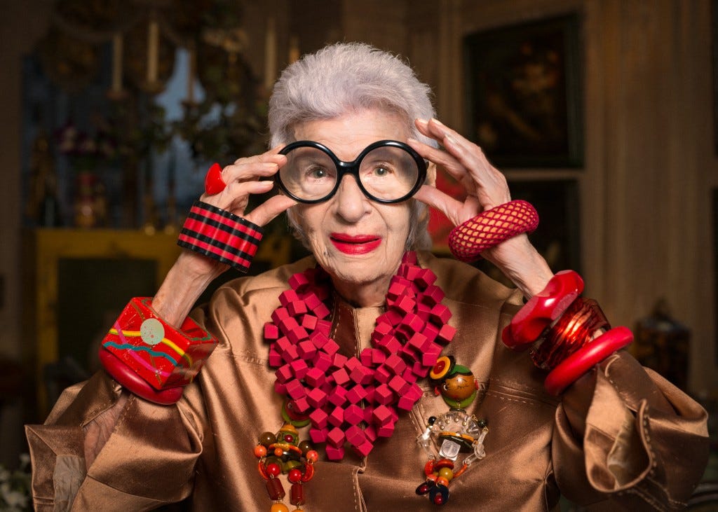 documentário: iris apfel - Cantão