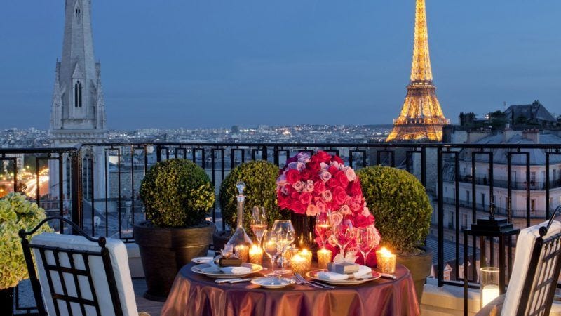 romantic paris vacation getaway valentines day