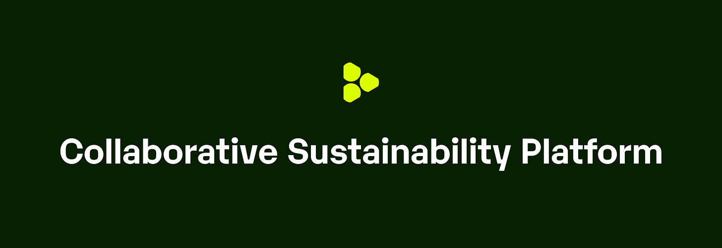 We need a Collaborative Sustainability Platform