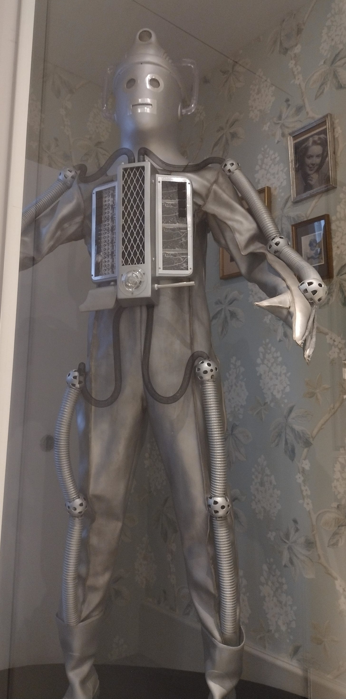 A Cyberman costume of the variety seen in The Moonbase