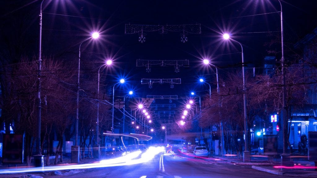 Why Are Some Street Lights Suddenly Turning Purple?