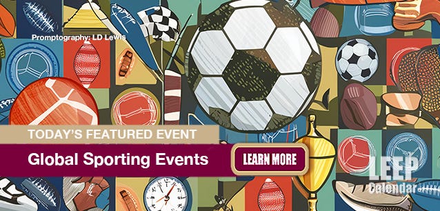 Graphic of sports.