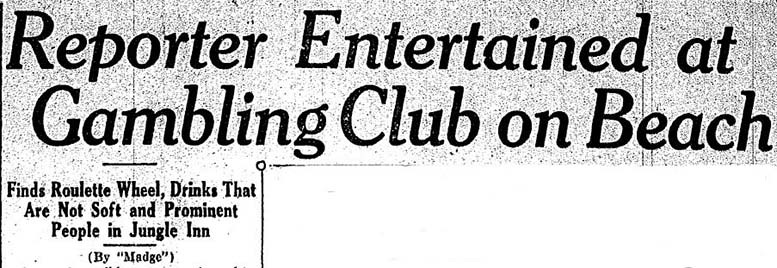 March 11th, 1920 Headline in Metropolis
