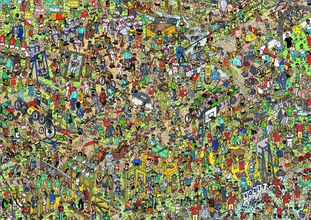 Where's Wally? by Martin Handford – Professional Moron