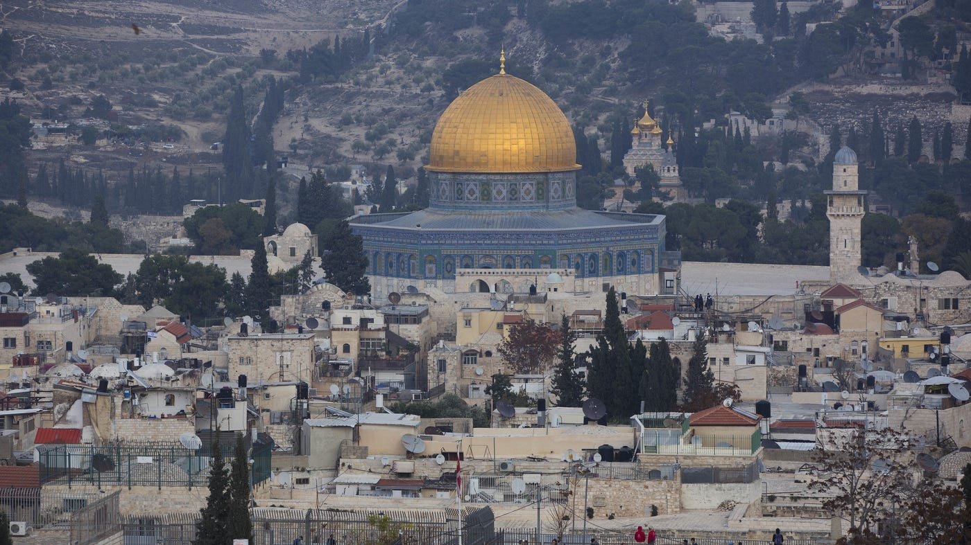 Understanding The Map Of Jerusalem, Or Trying To : Parallels : NPR