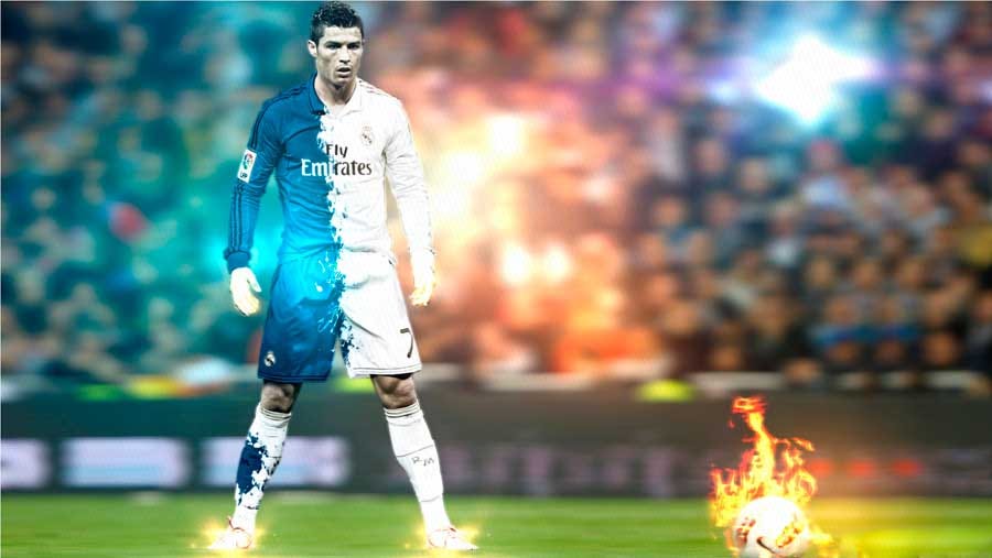 cristiano ronaldo striker hot