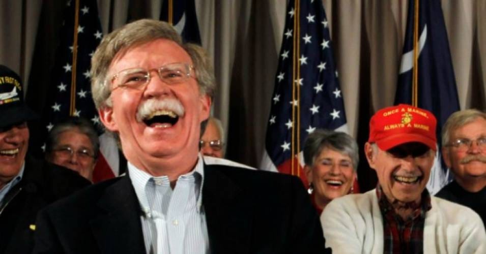 Warhawk Bible-Thumping Conspiracy Theorist John Bolton Tops List for NSA