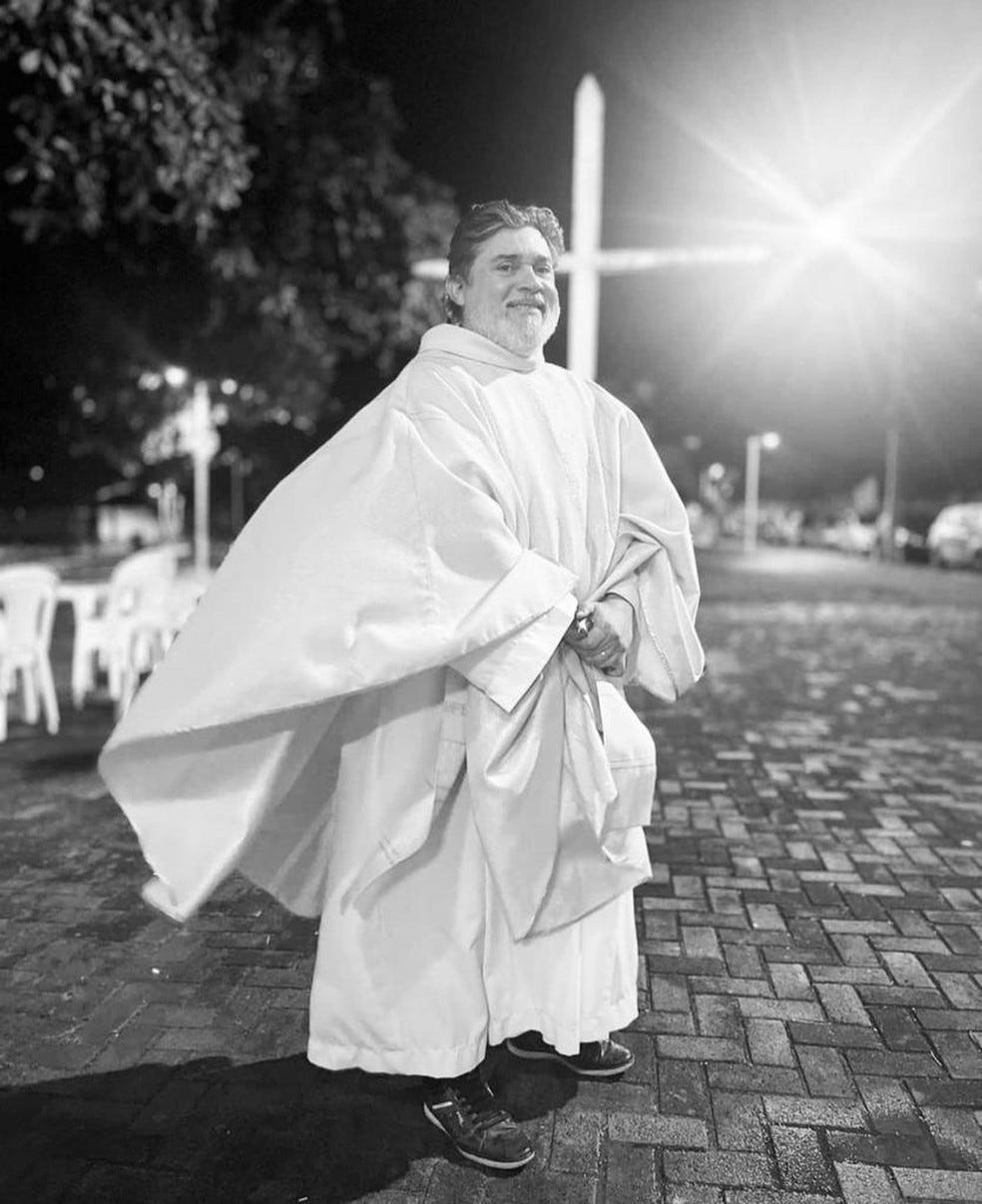 Padre Chiquinho morre vítima de infarto em Teresina — Foto: Arquidiocese de Teresina