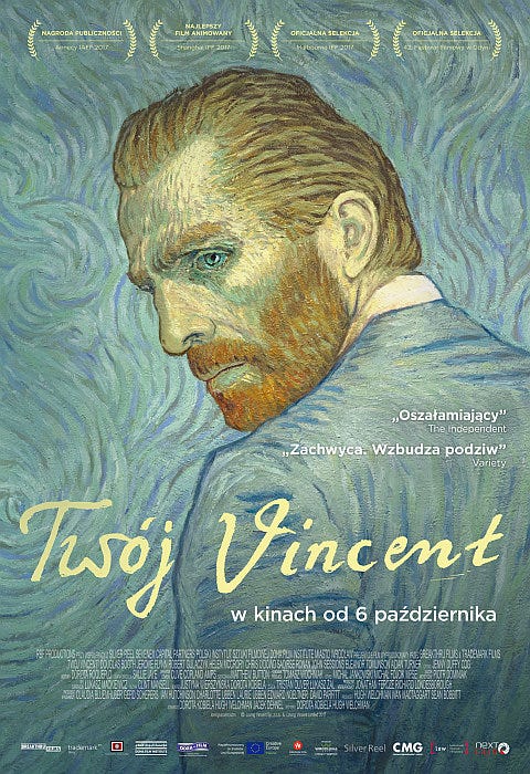 "Loving Vincent", reż. Dorota Kobiela i Hugh Welchman