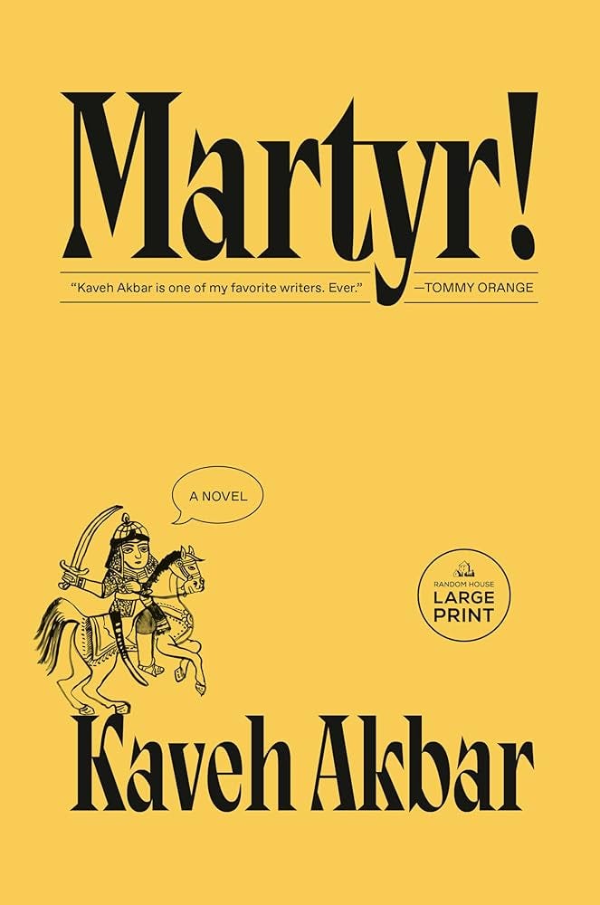 Martyr!: A novel: 9780593862759: Akbar, Kaveh: Books - Amazon.com