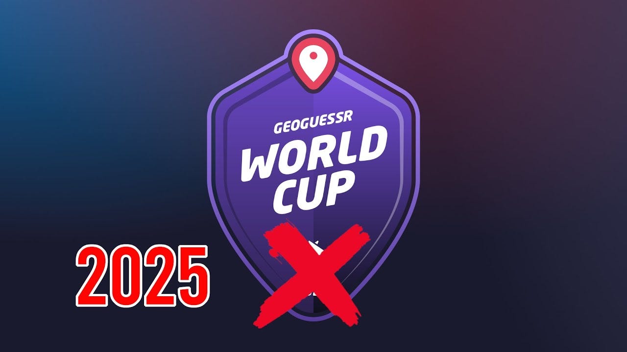 the 2025 geoguessr world cup is here ...