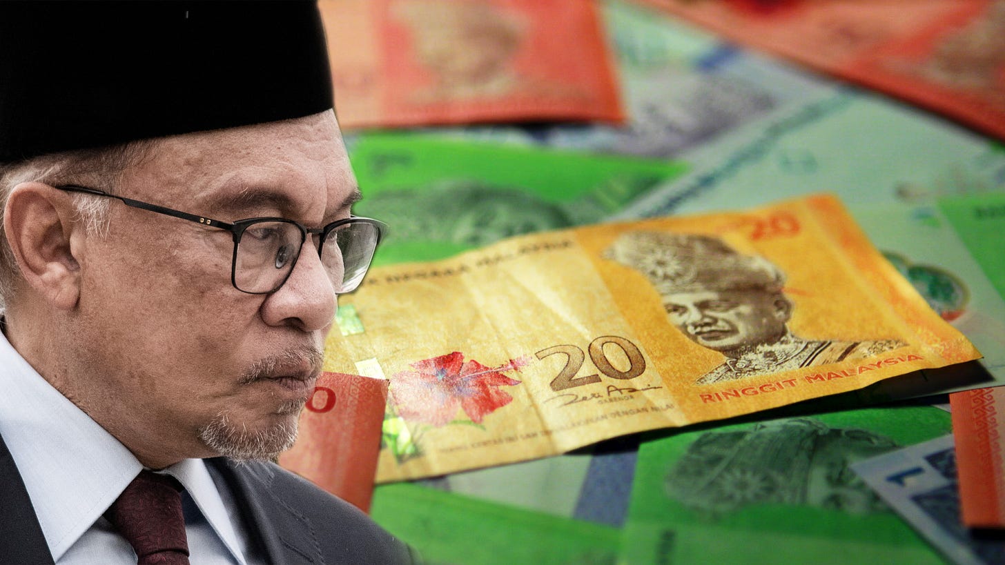 Malaysian ringgit wobbles in face of political uncertainty, China woes -  Nikkei Asia