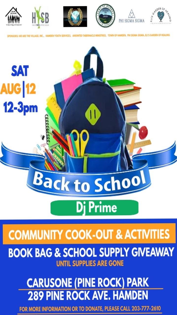 aug 12 back to school Village x HYSB