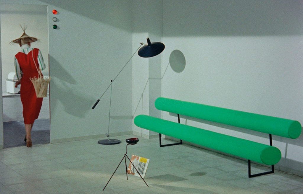 Furniture or art? Seminal furniture pieces from Jacques Tati's 'Mon Oncle'  now available - Film and Furniture