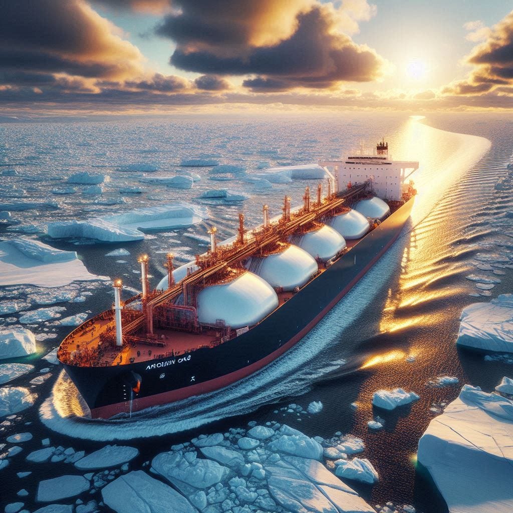 Russia on a risky course desperate LNG transports through the Arctic