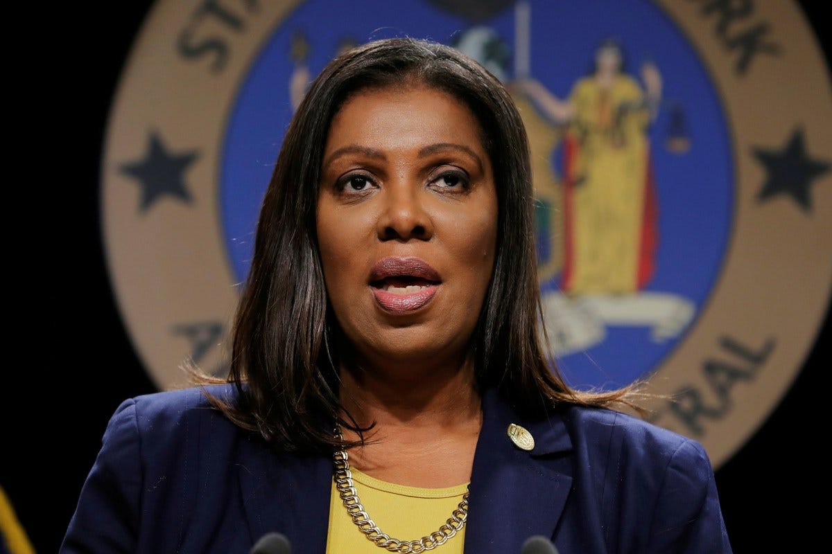 AG Letitia James calls to 'change existing structure' of NYPD