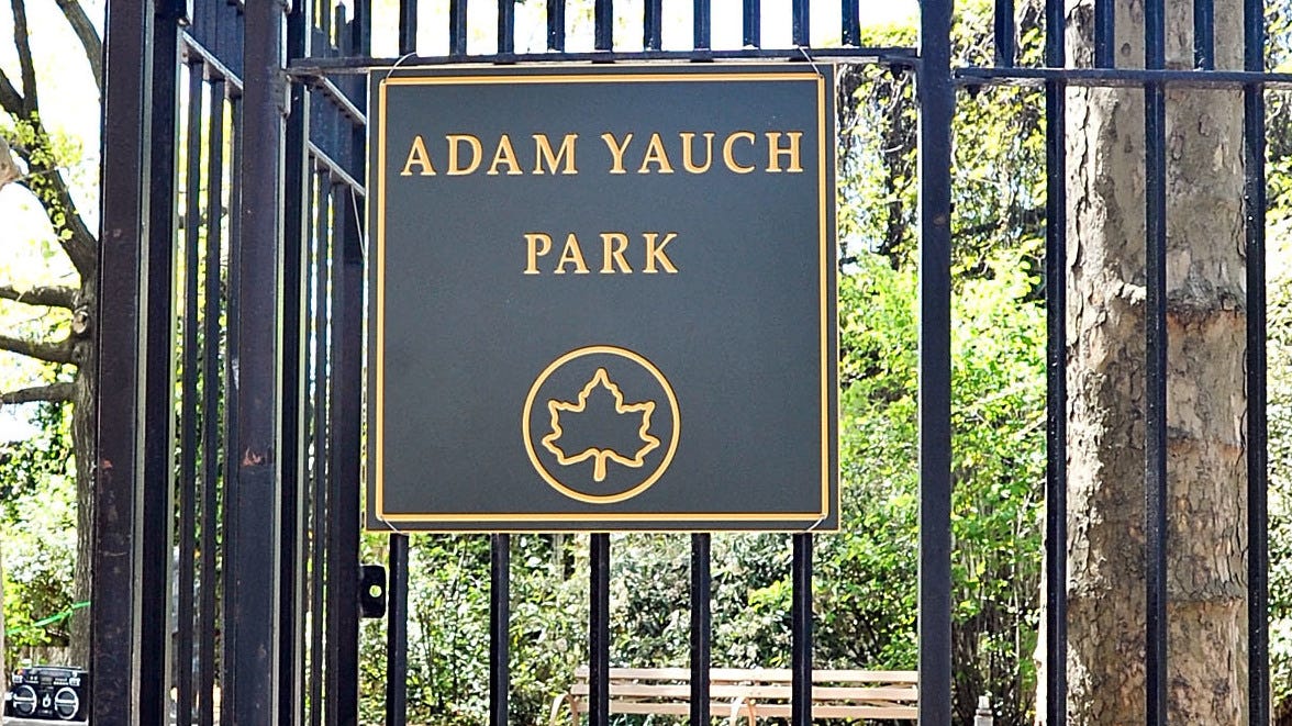 Swastikas Are Painted At Adam Yauch Park In NYC — But Kids Win The Day :  The Two-Way : NPR