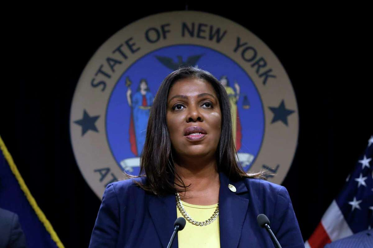New York Attorney General Letitia James' office on Thursday sent a letter to a bipartisan grassroots voter integrity group warning it to cease any illegal tactics being used in its door-to-door canvassing. The group last month called on law enforcement authorities to investigate those allegations “if true.” 