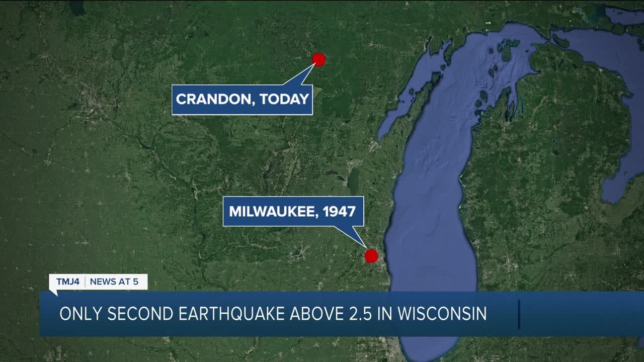 Earthquakes in Wisconsin