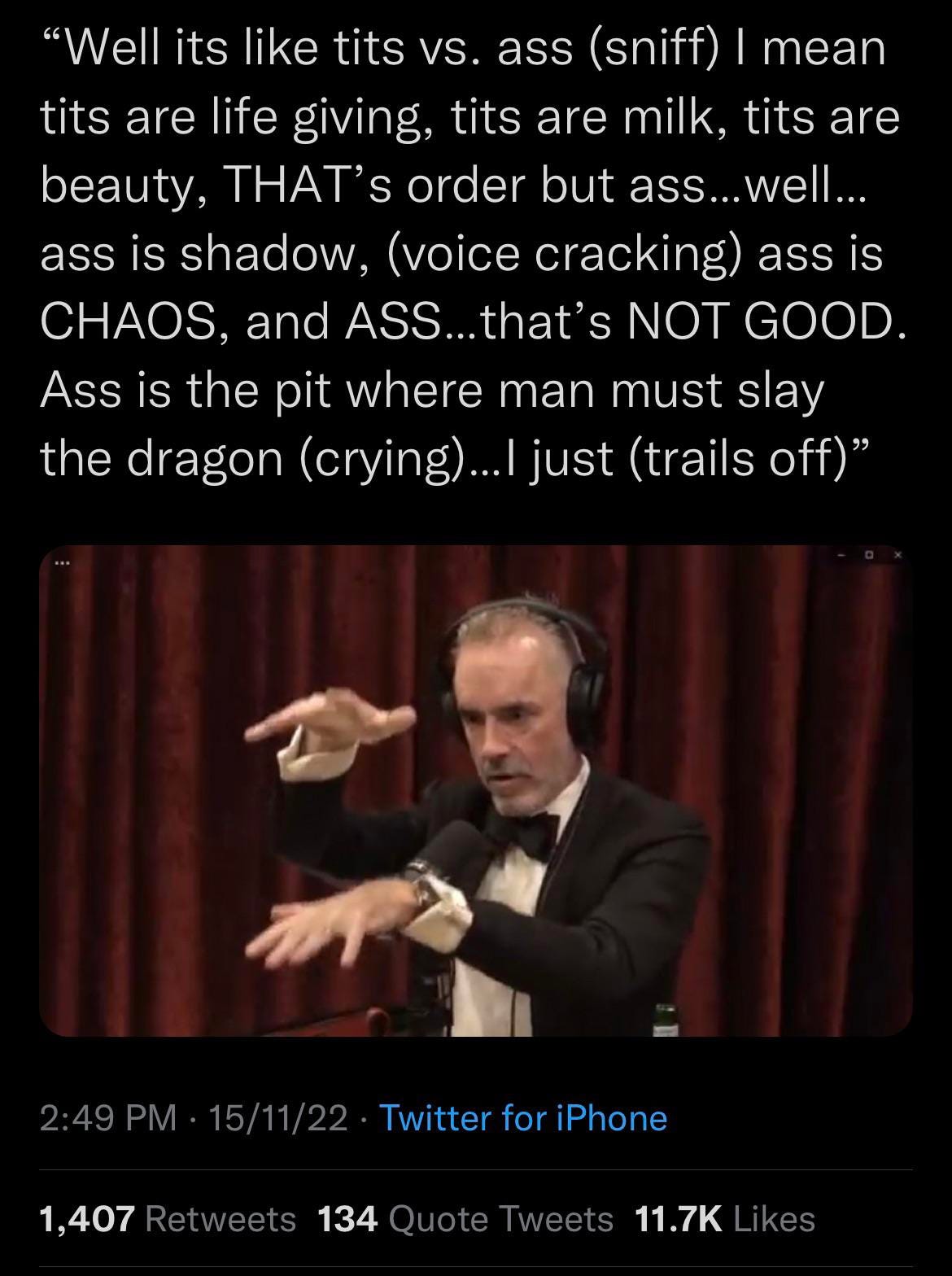 Peterson: tits vs. ass : r/enoughpetersonspam