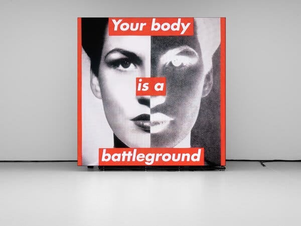 Barbara Kruger: A Way With Words - The New York Times