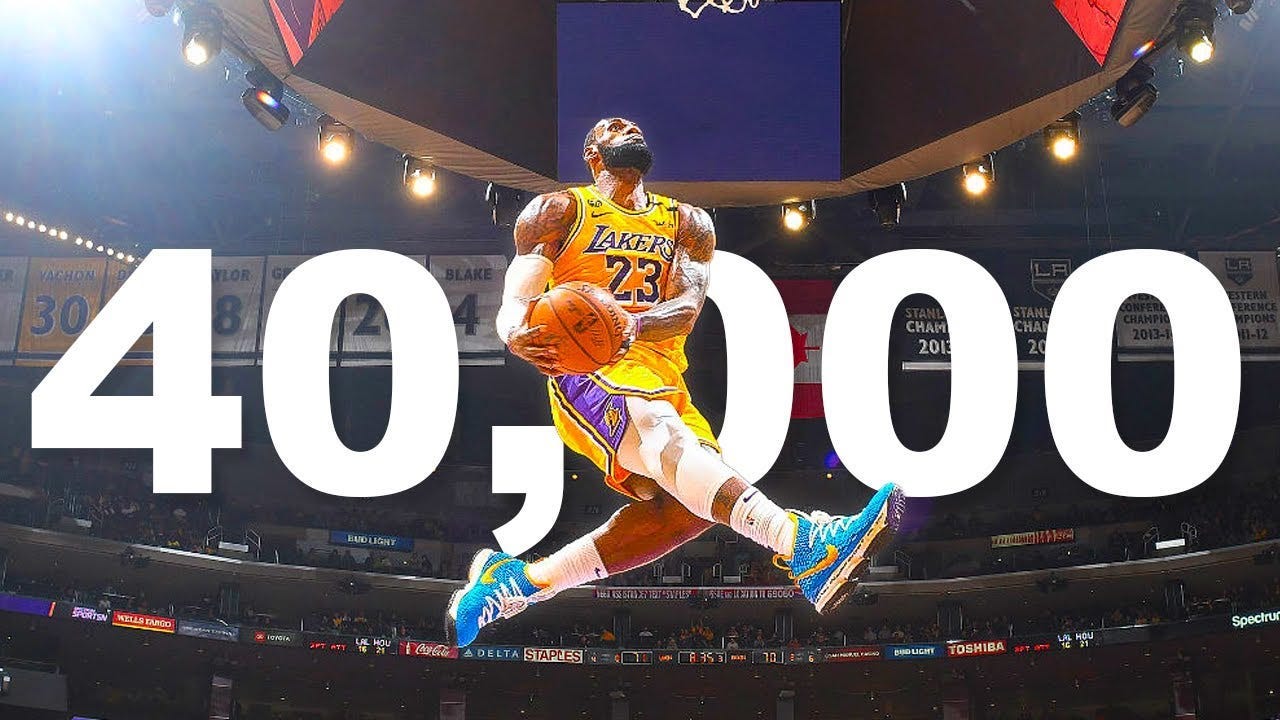 Can LeBron STILL Reach 40,000 Points? - YouTube