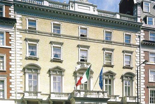 L'Ambasciata d'Italia a Londra